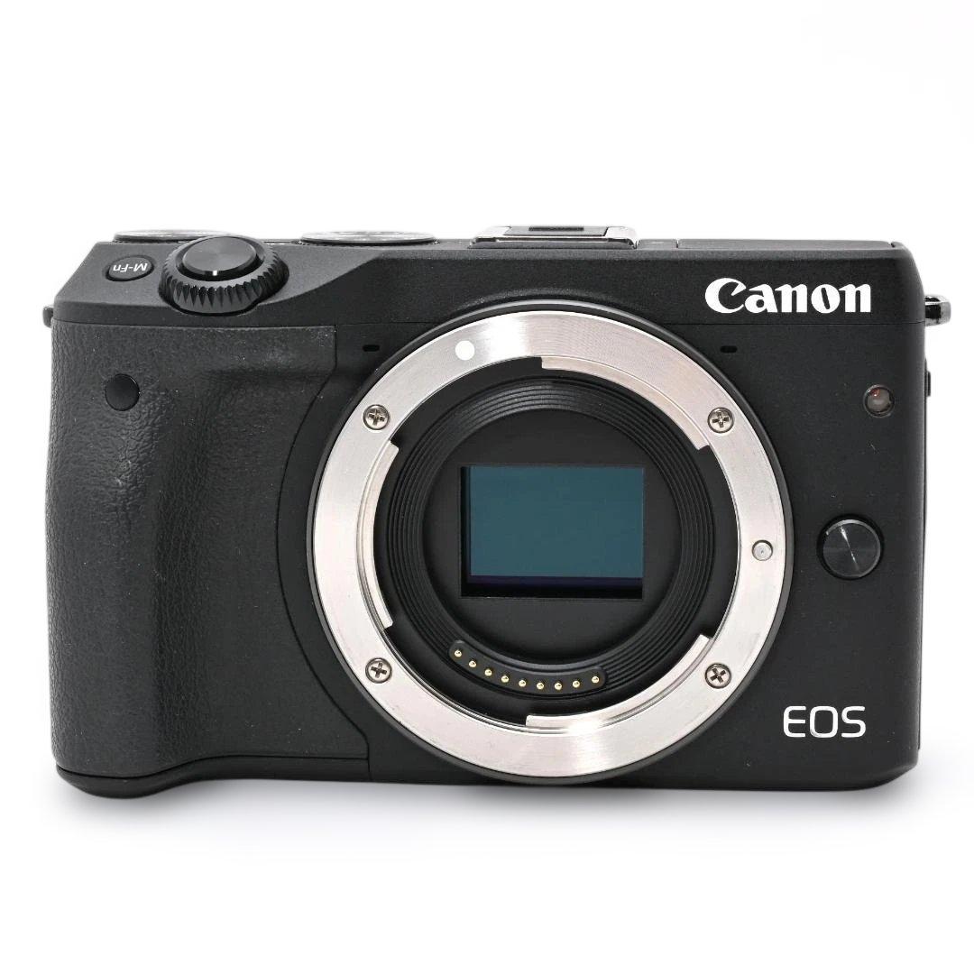 【良品】Canon EOS M3 レンズキット ブラック EF-M15-45mm