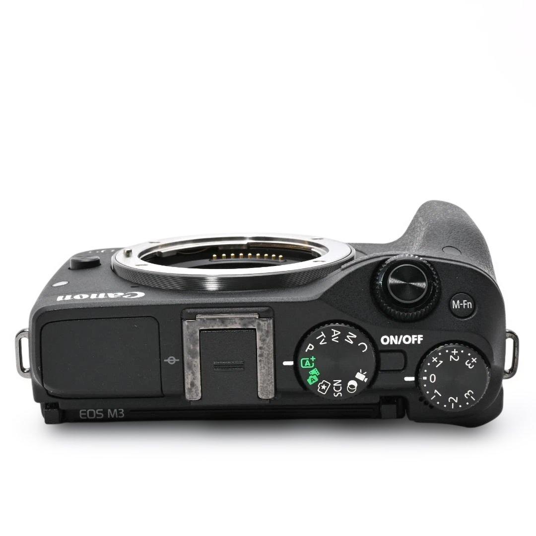 【良品】Canon EOS M3 レンズキット ブラック EF-M15-45mm