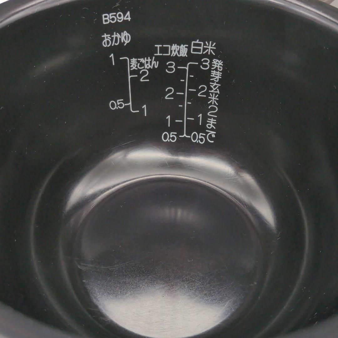 【美品】象印 炊飯器 IH炊飯ジャー 3合炊き ステンレスブラウン 2023年製