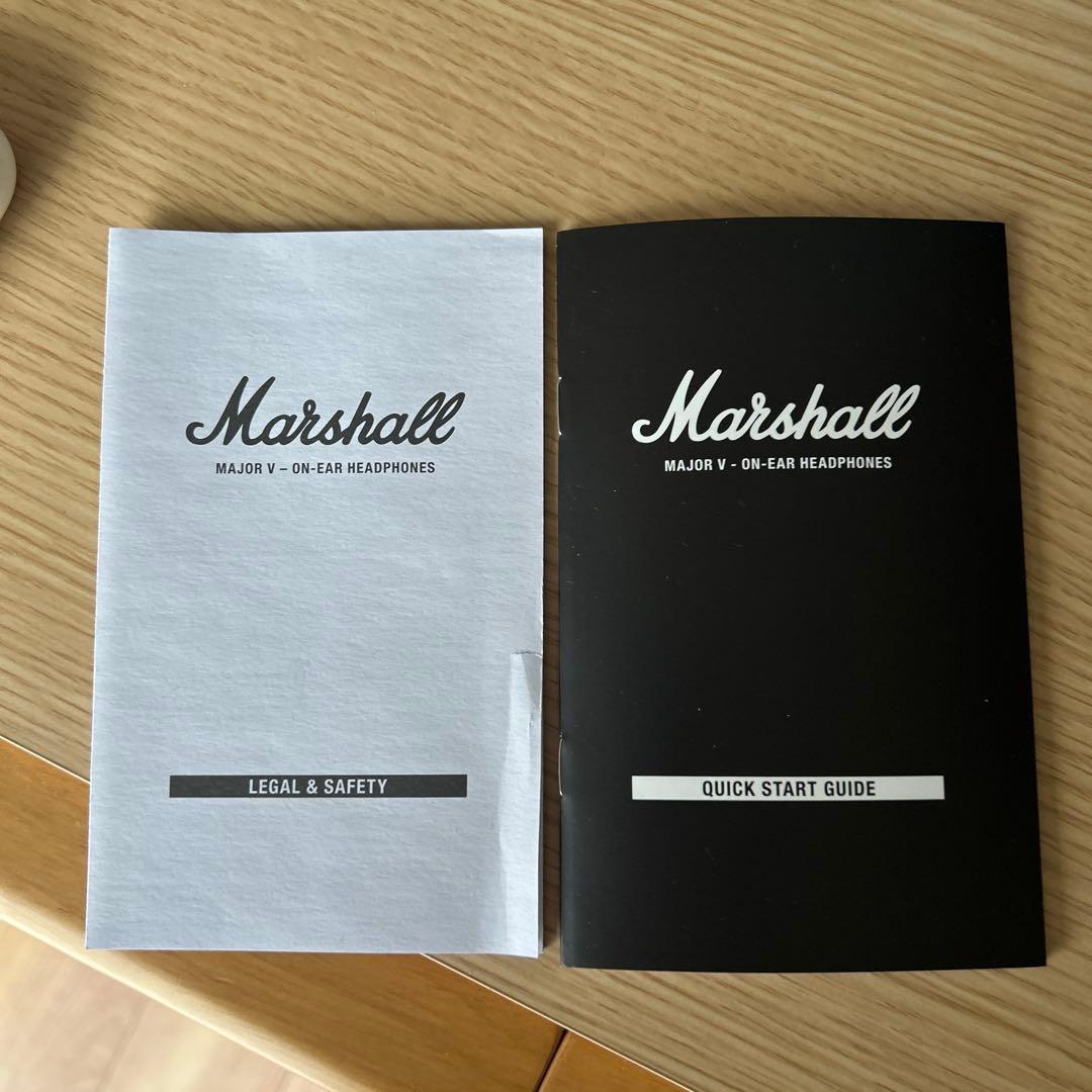 美品 Marshall MAJOR V ワイヤレスヘッドホン Bluetooth