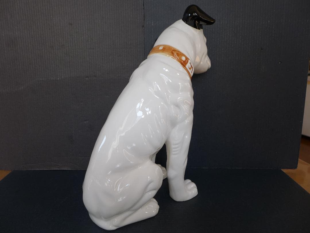 時代物　美品　ビクター　ニッパー　24.0cm　陶磁器置物　昭和レトロ