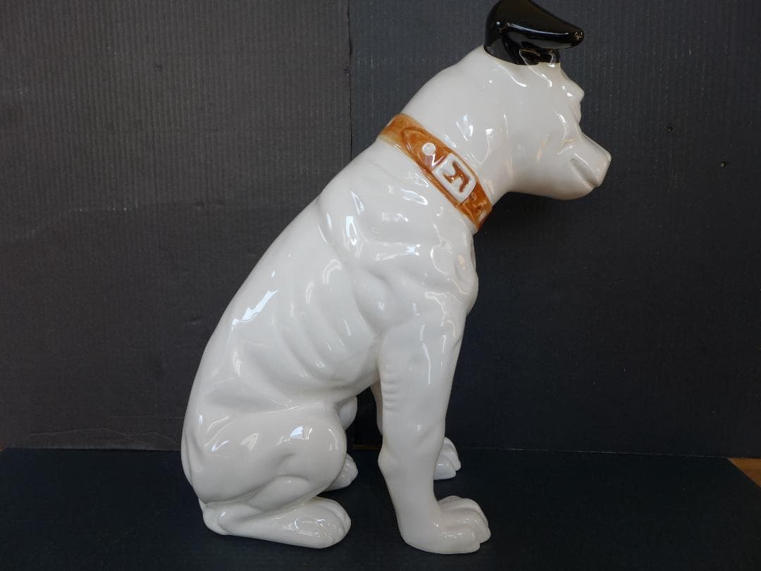 時代物　美品　ビクター　ニッパー　24.0cm　陶磁器置物　昭和レトロ