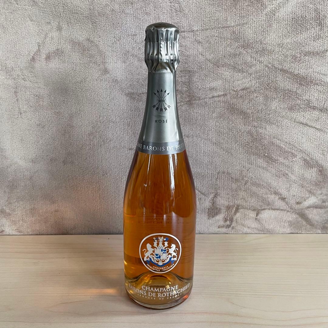 【未開栓】シャンパーニュ・バロン・ド・ロスチャイルド・ロゼ　750ml