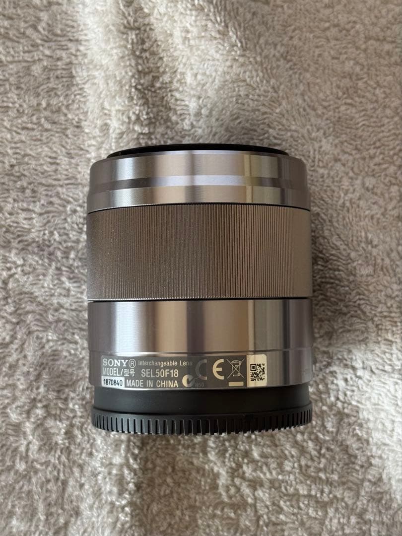 【極美品】ソニーSEL50F18 Eマウント50mmF1.8単焦点