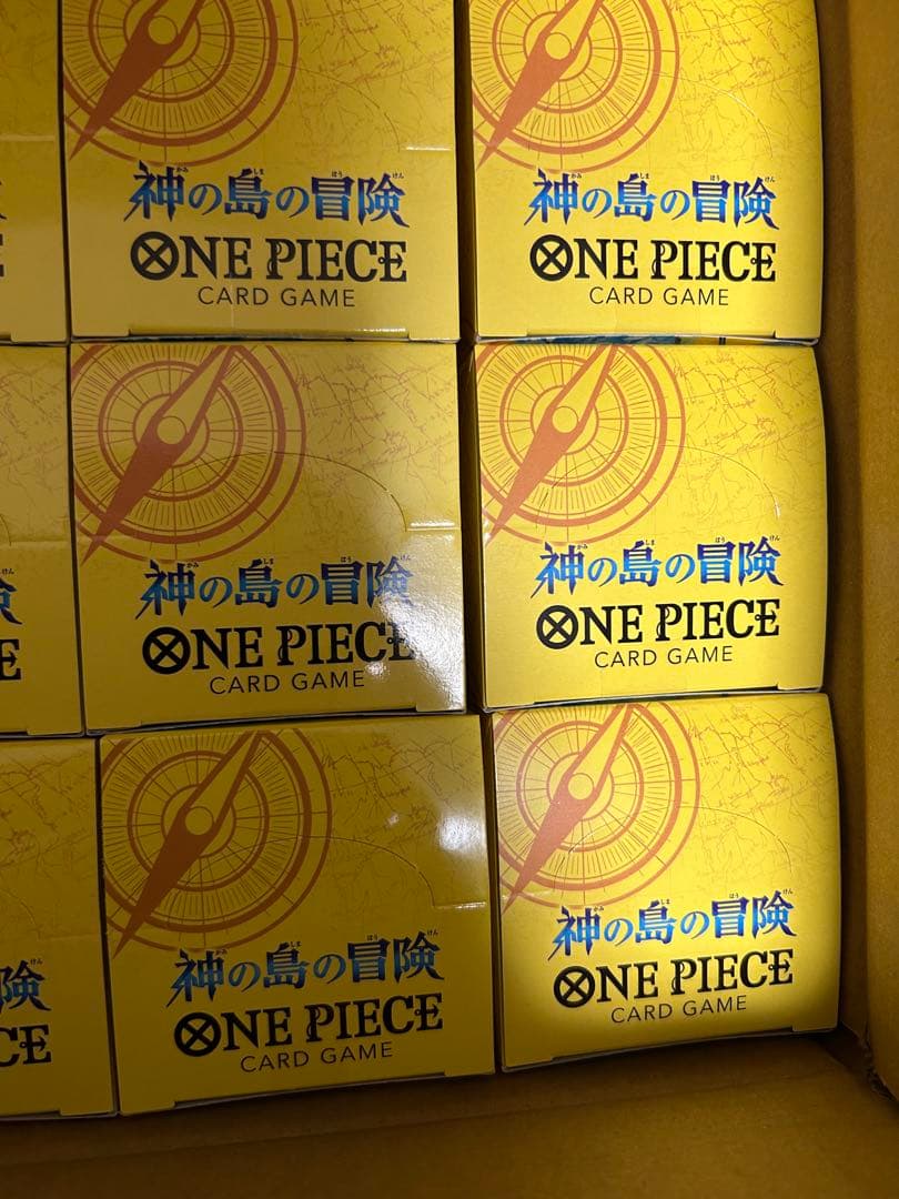 神の島の冒険 未開封 12BOX ワンピースカード