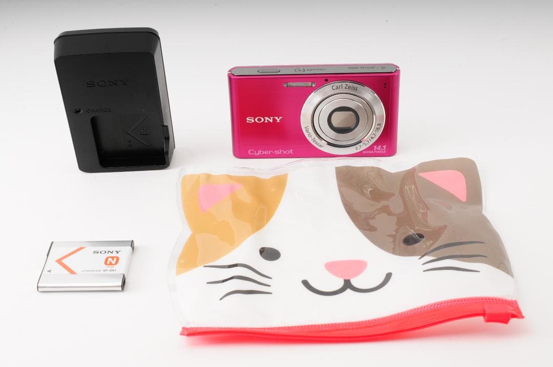 【美品】SONY Cyber-shot DSC-W320 ピンク　動作確認済