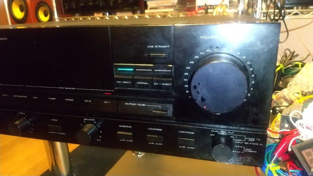 KENWOOD KA-990EX ステレオアンプ 下取り品 外装清掃＆動作確認済