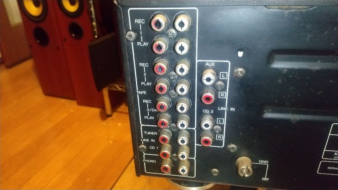 KENWOOD KA-990EX ステレオアンプ 下取り品 外装清掃＆動作確認済