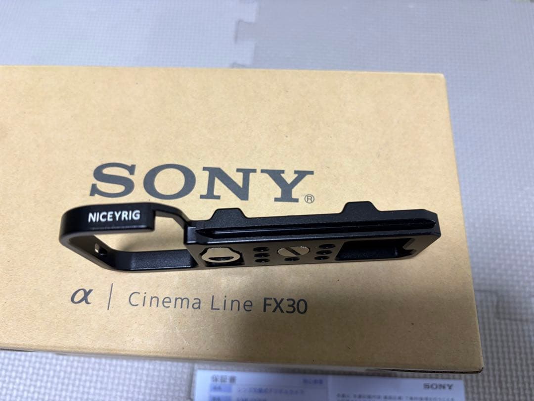 Sony ILME-FX30B シネマカメラXLRユニット他おまけ多数