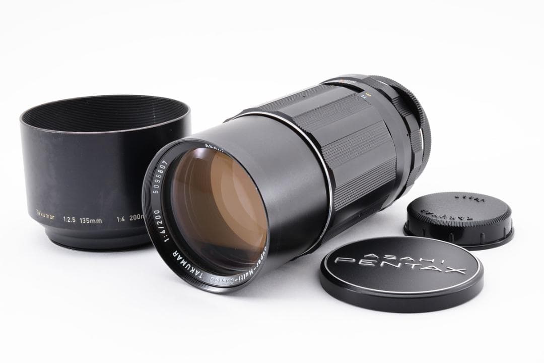 極美品 Pentax SMC Takumar 200mm f/4 M42
