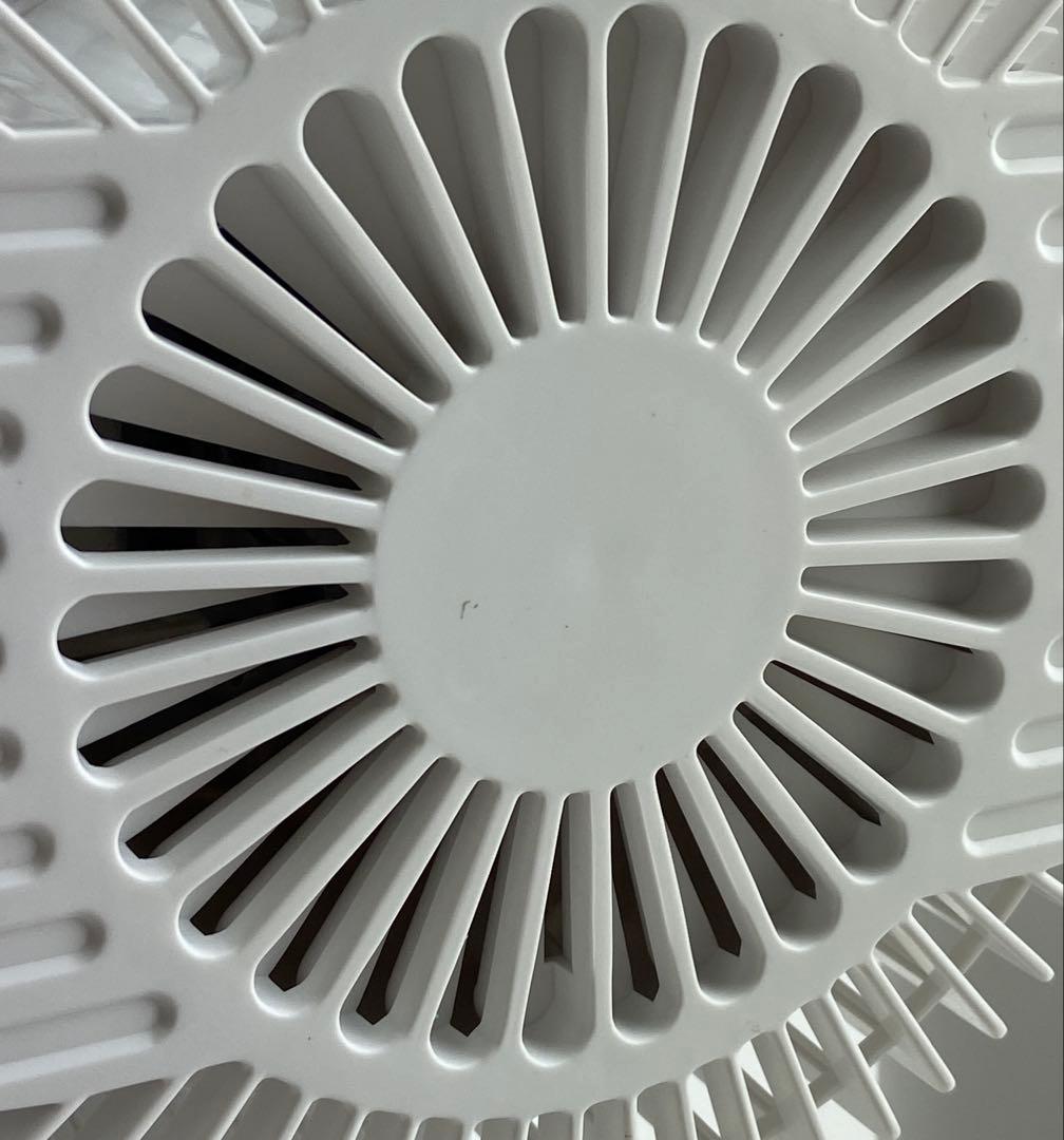 左右自動首振りサーキュレーター 22cm AC DAYValue t1696-A