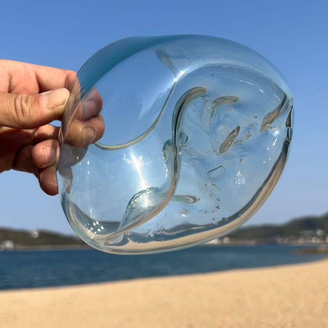 流木ガラス オブジェXSN バリ島 花瓶 金魚鉢 メダカ水槽 テラリウム アート