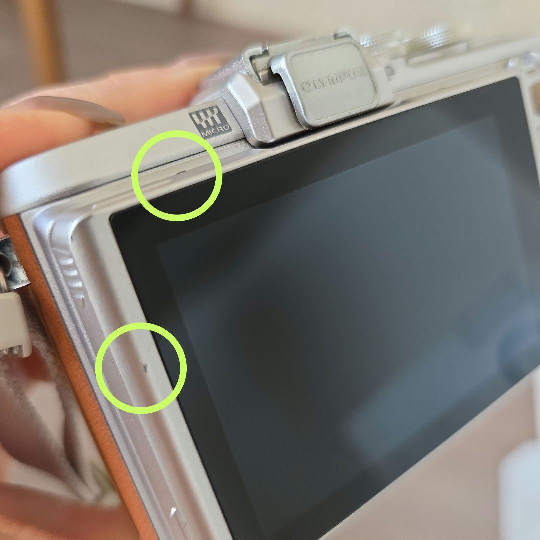 OLYMPUS PEN E-PL8 ブラウン デジカメ カメラ本体と付属品