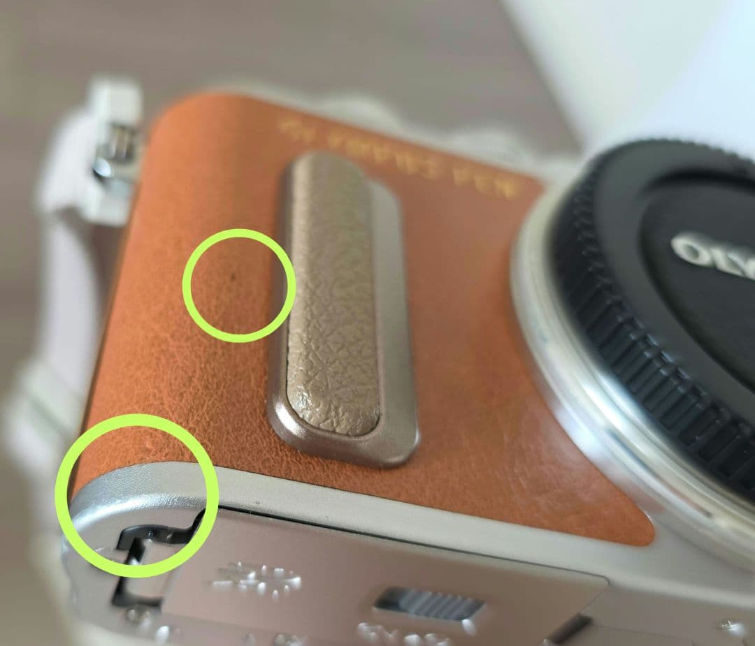 OLYMPUS PEN E-PL8 ブラウン デジカメ カメラ本体と付属品