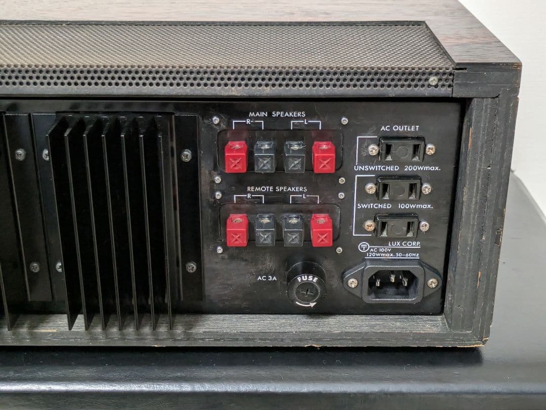 LUXMAN SQ505X　メンテ&特性確認済