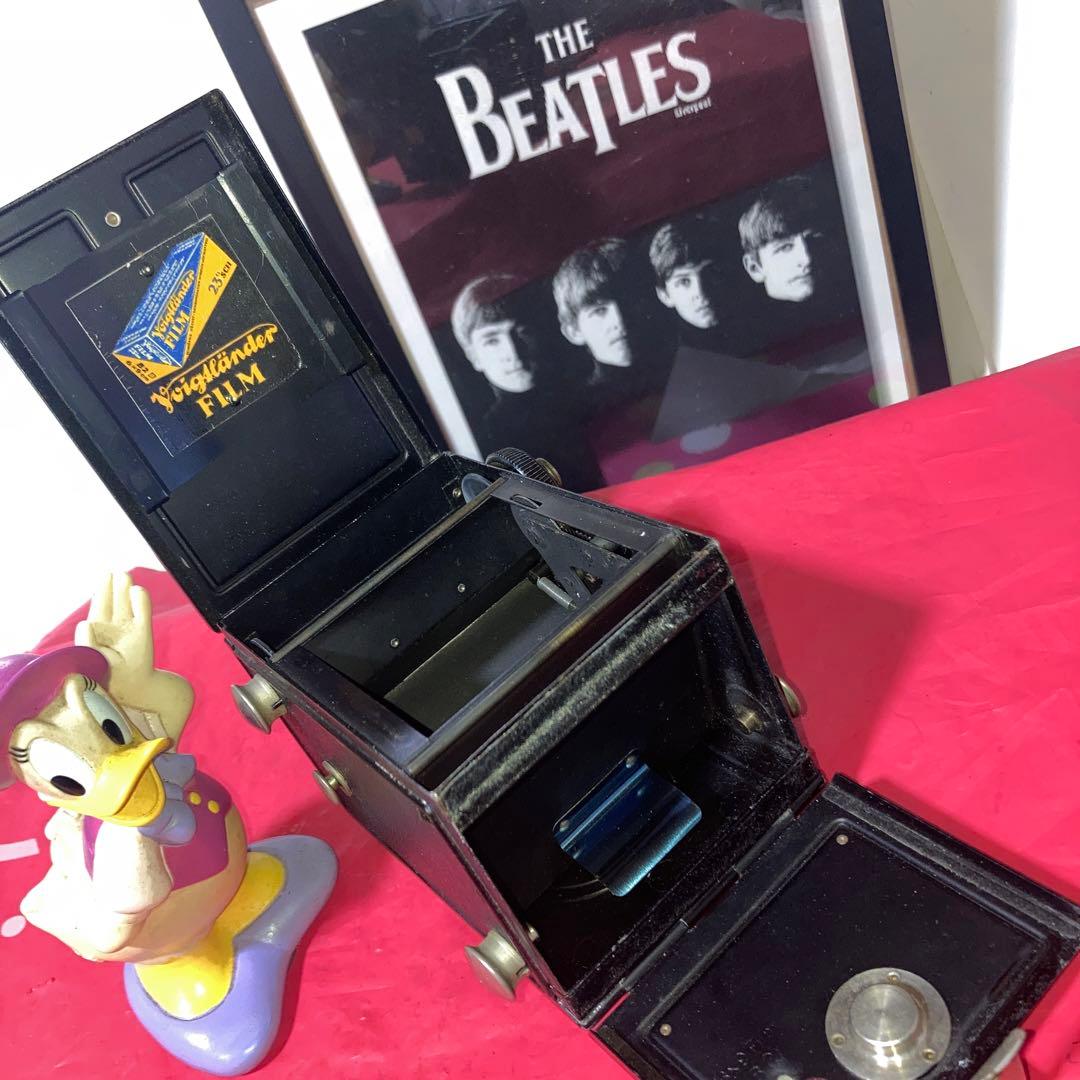 ヴィンテージファクトレンダー二眼レフクラシック 外観傷無機能動完動美良希少貴重品