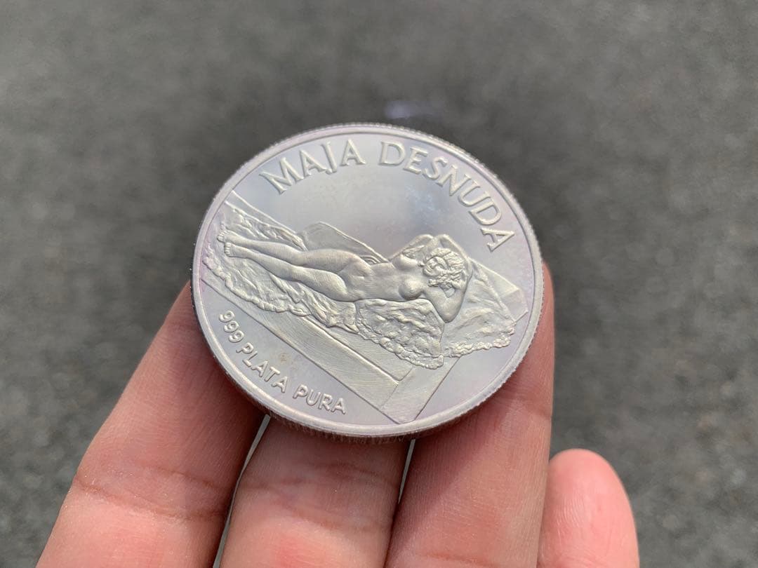大型メダル モナリザ2oz