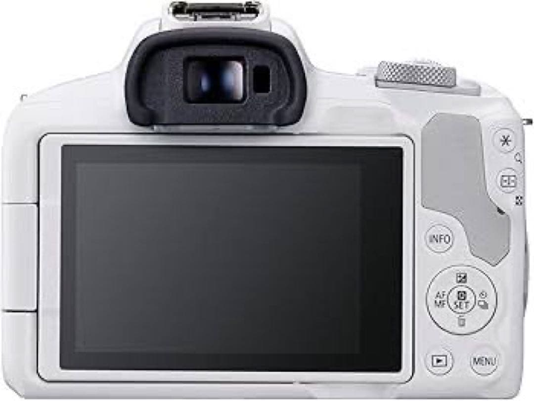 EOS R50（ホワイト）・ダブルズームキット