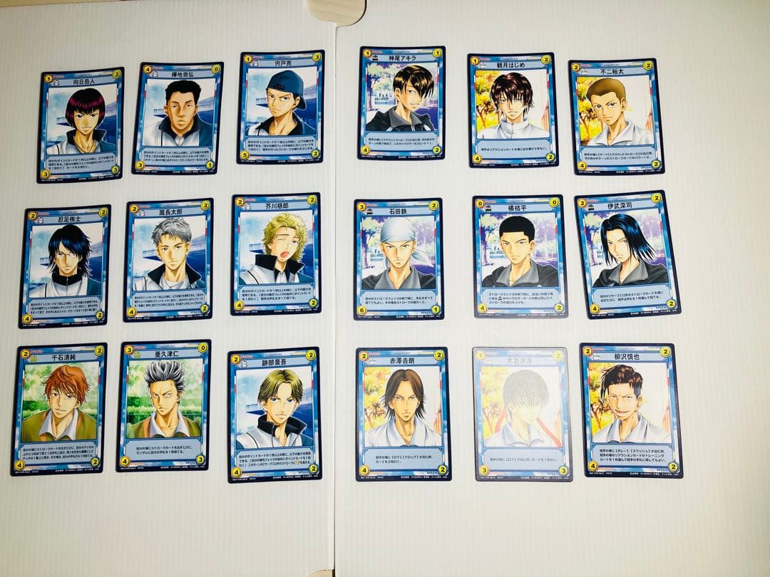 不二裕太・忍足侑士 その他　36枚キャラクターカードセット