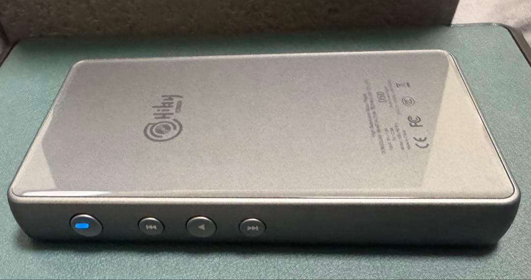 AKG ヘッドホン　hiby R6 pro AL レザーケース　ポーチ　名機