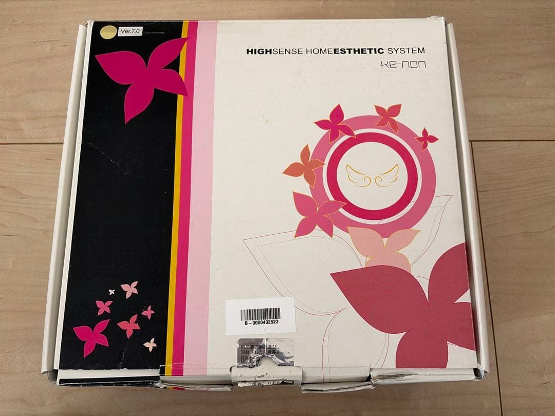 美品★ke-nonケノン金ゴールドver7.0ラージカートリッジ全身脱毛