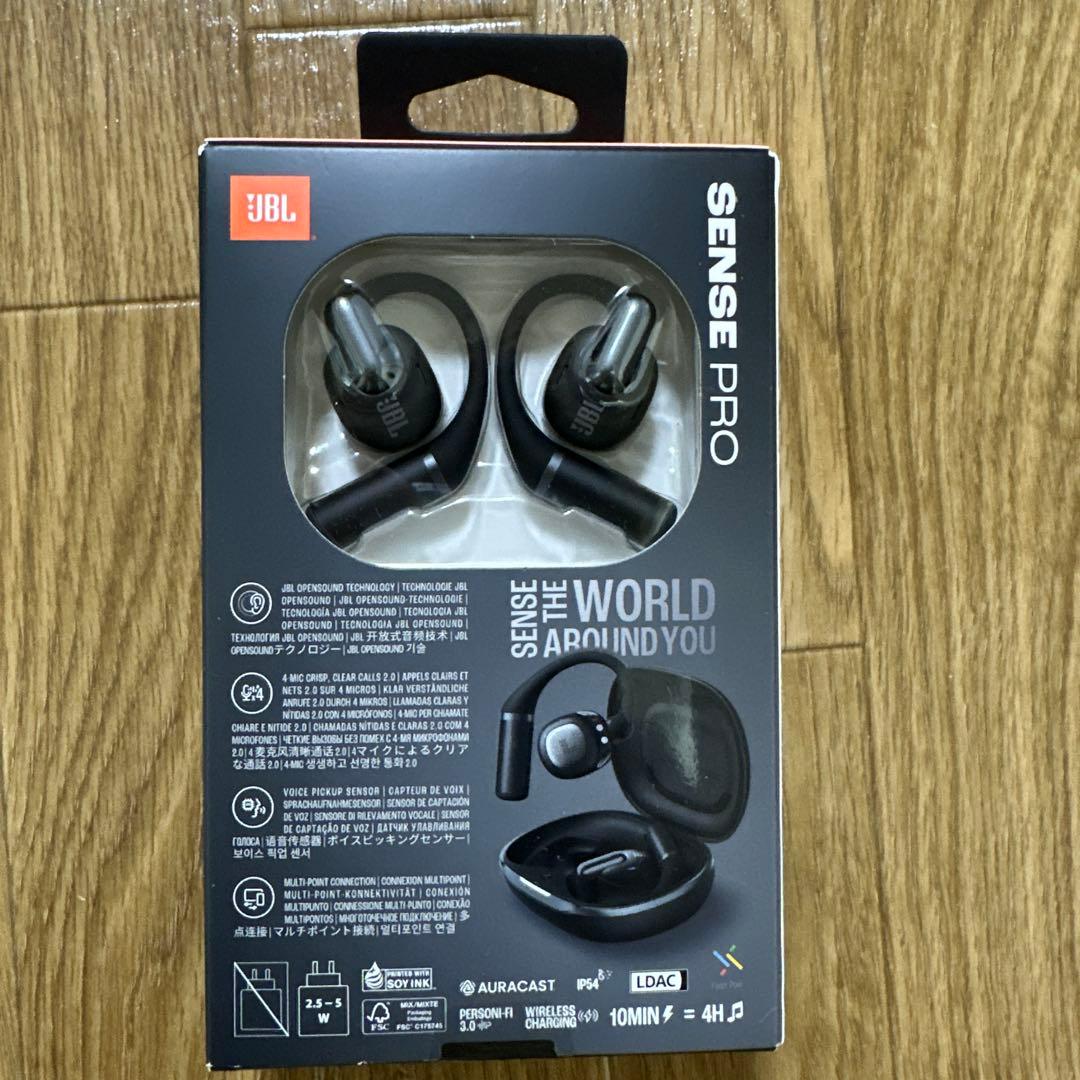 【新品・未開封】JBL SENSE PRO BLK メーカー保証書付き