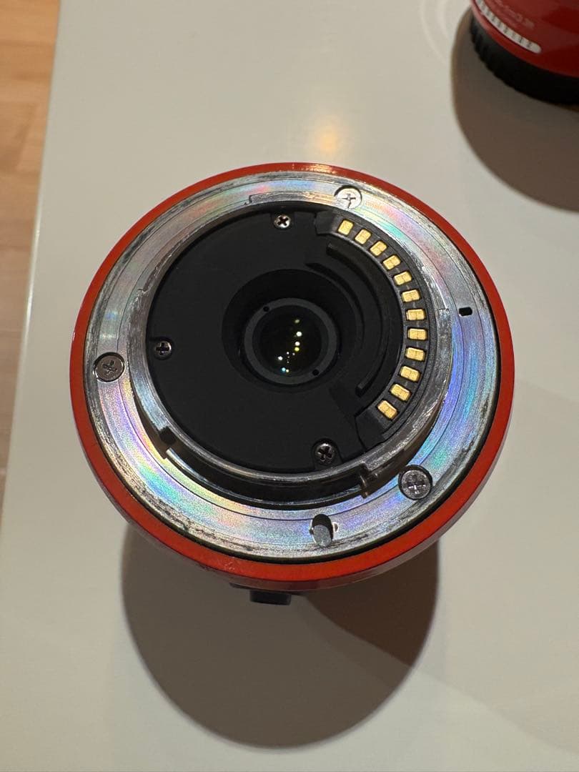 【ジャンク】希少カラー　Nikon 1 J2 オレンジ　カメラ　レンズセット