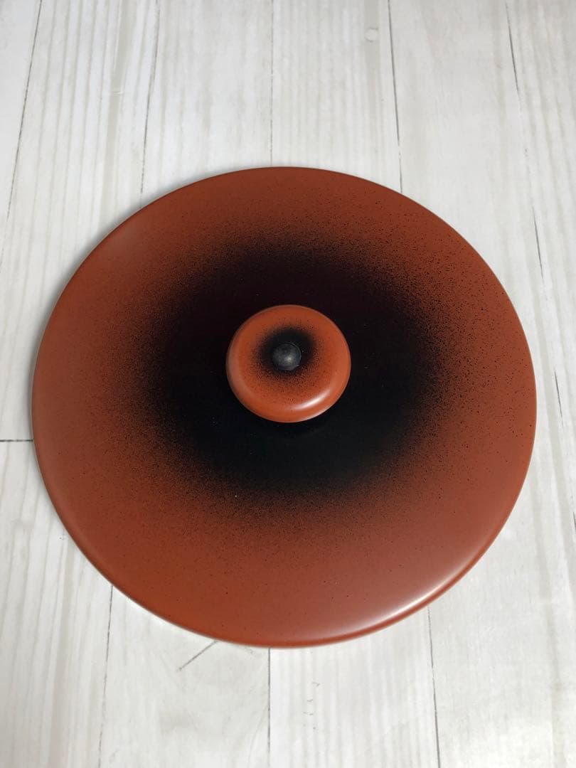 秀峰堂作 口蓋無腰黒やかん　水注　やかん　 銅製　茶道具　箱付き