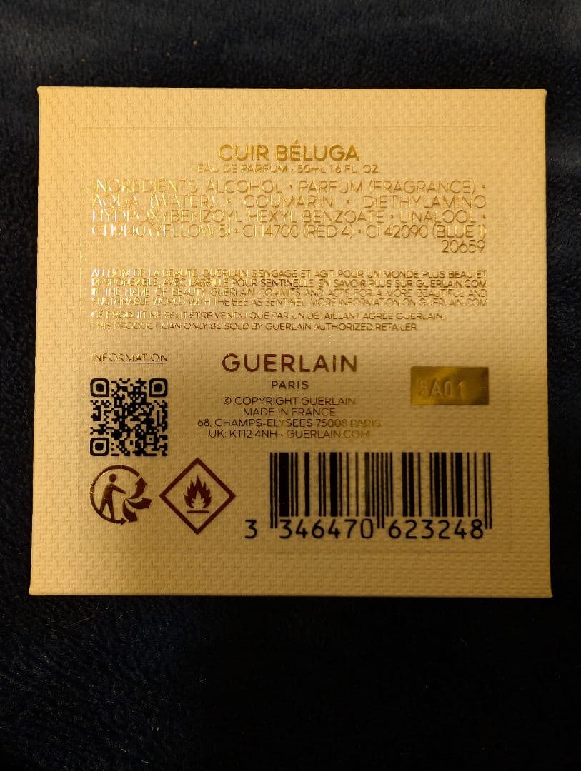 GUERLAIN キュイル ベルガ オードパルファン 50ML