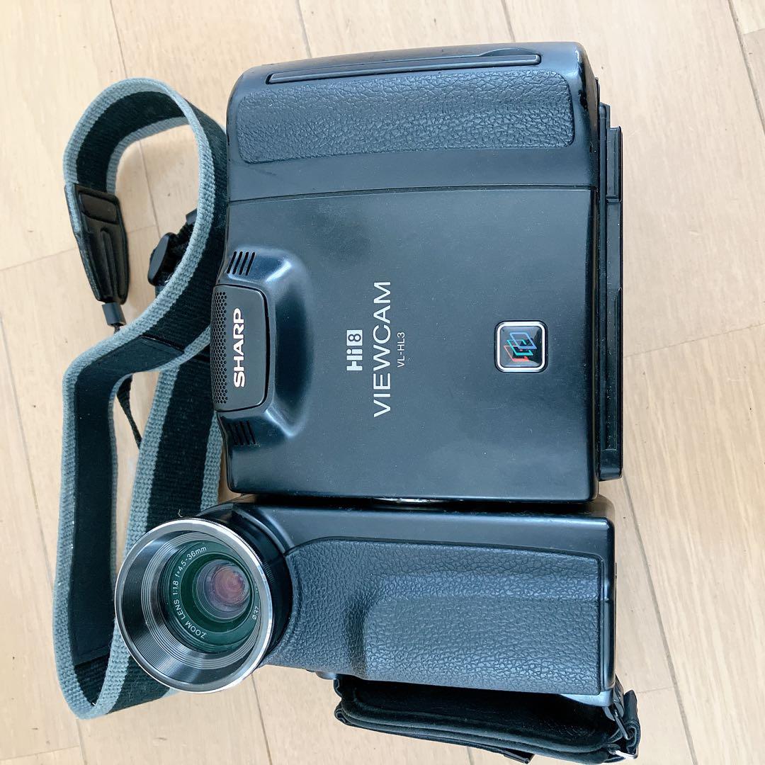 SHARP Hi8 ビデオカメラ VL-HL3 動作品