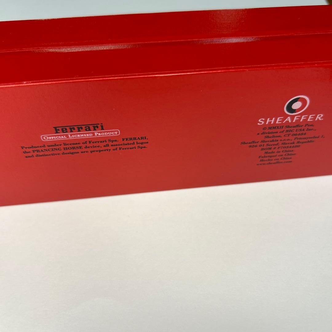 【新品未使用品】フェラーリ　万年筆 専用ケースレア品　sheaffer