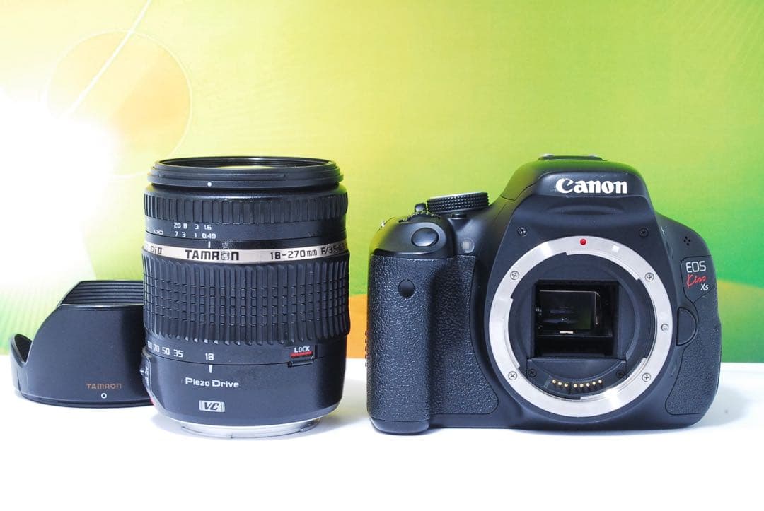 初心者OK✨Canon kiss X5 万能ズームレンズセット レンズ交換不要