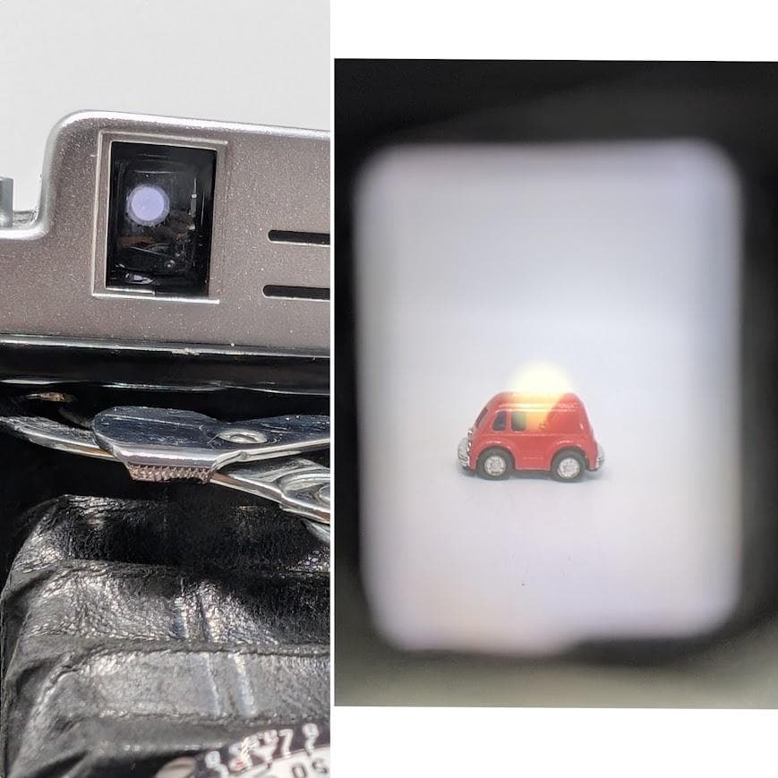 【完動品・美品】 KONICA 小西六 Pearl Ⅲ 蛇腹 中判フィルムカメラ