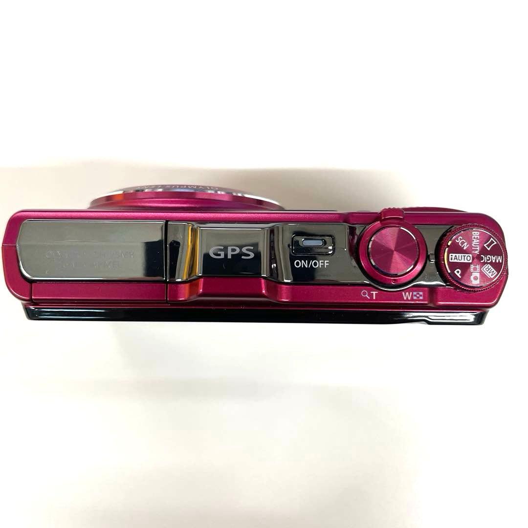 ジャンクOLYMPUS SH-25MR PINKピンク オリンパス コンデジカメ
