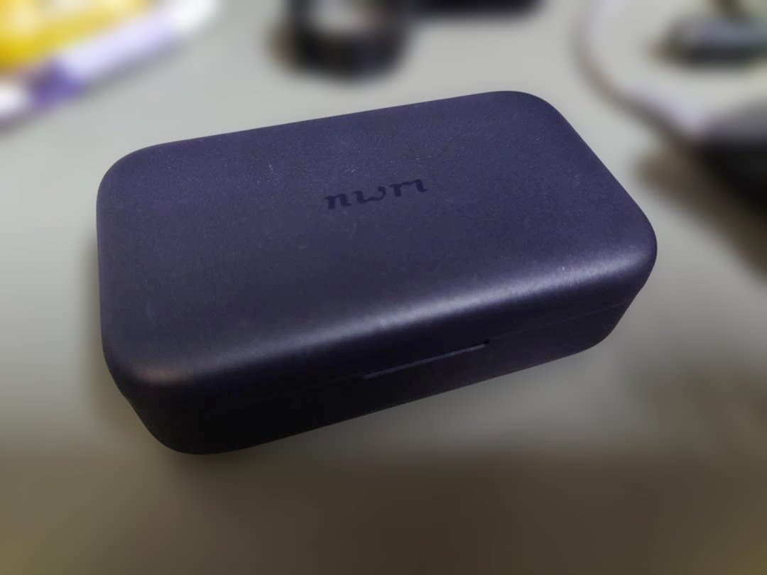 nwm DOTS イヤホン イエロー 中古美品
