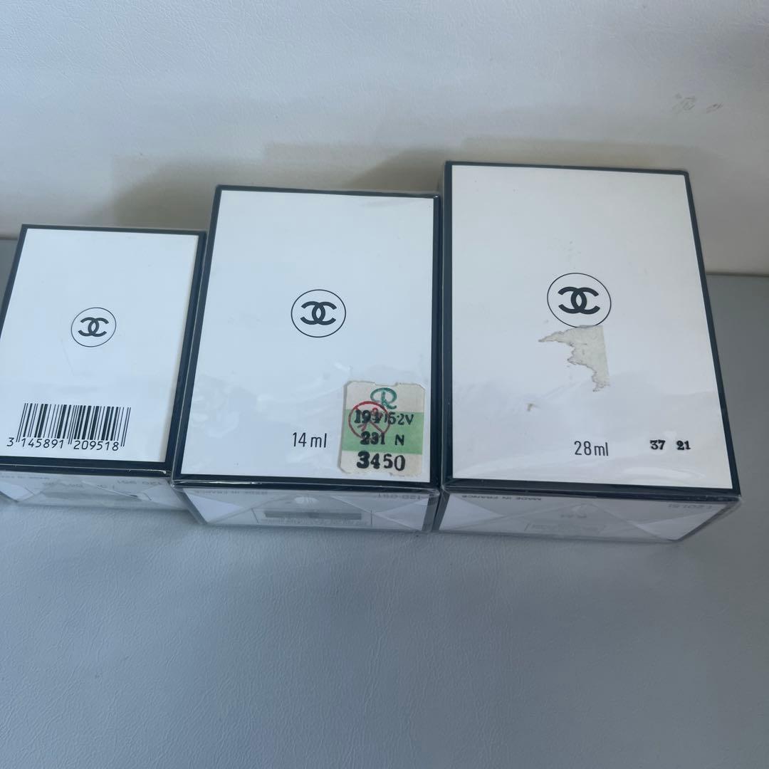シャネル 香水 N°5 パルファム 5番 28ml14ml 7m未使用