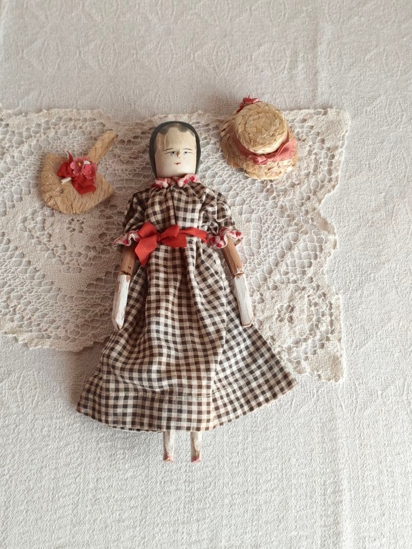 * antique doll ୨୧ .·*° .·*° アンティーク ペグドール