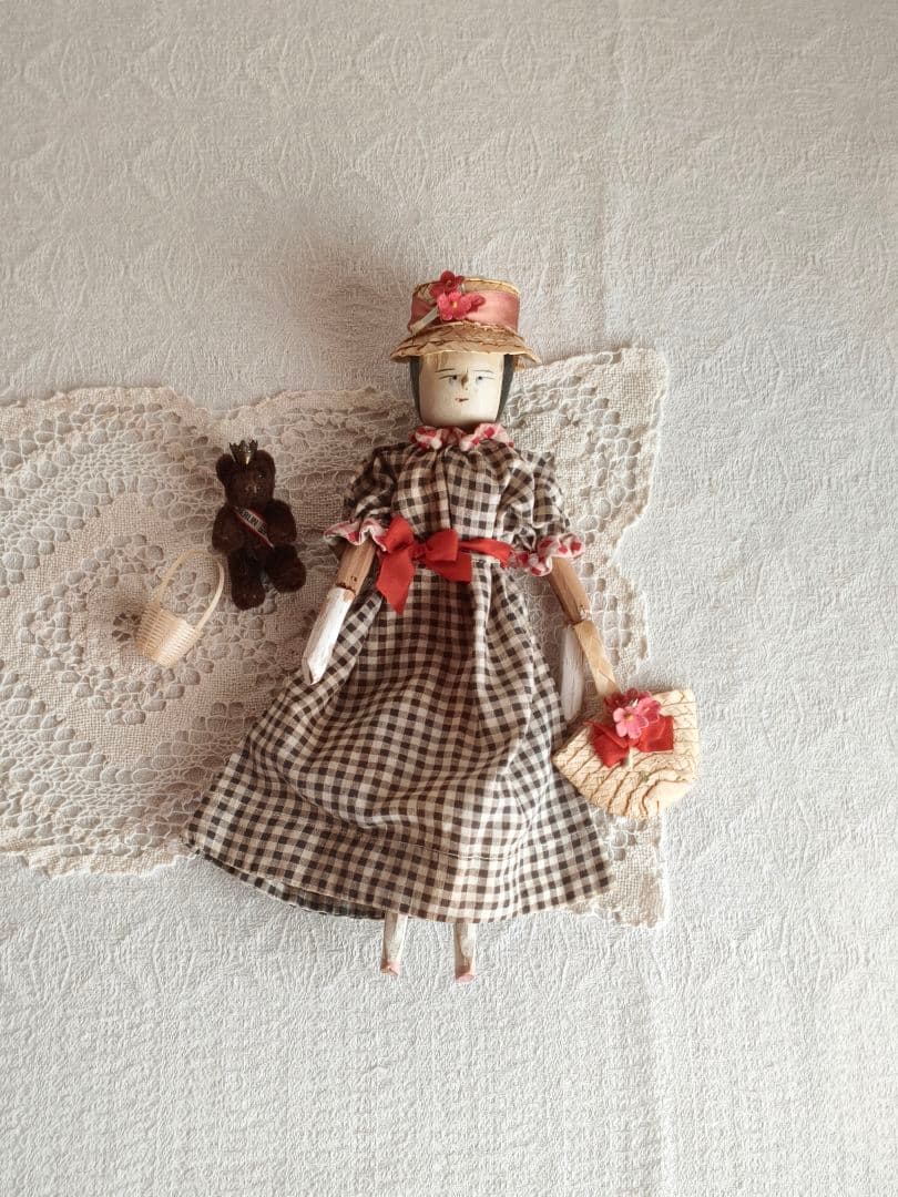 * antique doll ୨୧ .·*° .·*° アンティーク ペグドール