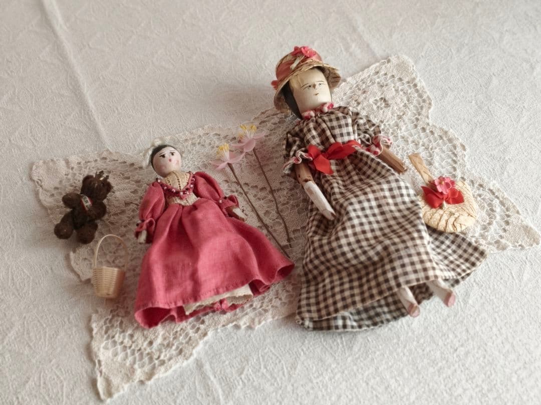 * antique doll ୨୧ .·*° .·*° アンティーク ペグドール