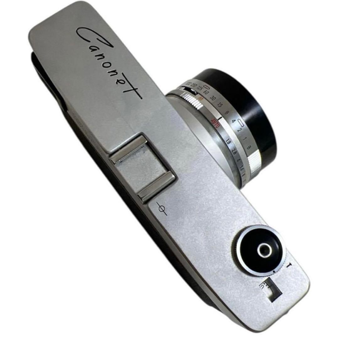 【美品】Canon 初代Canonet 後期型 レンジファインダーカメラ レトロ