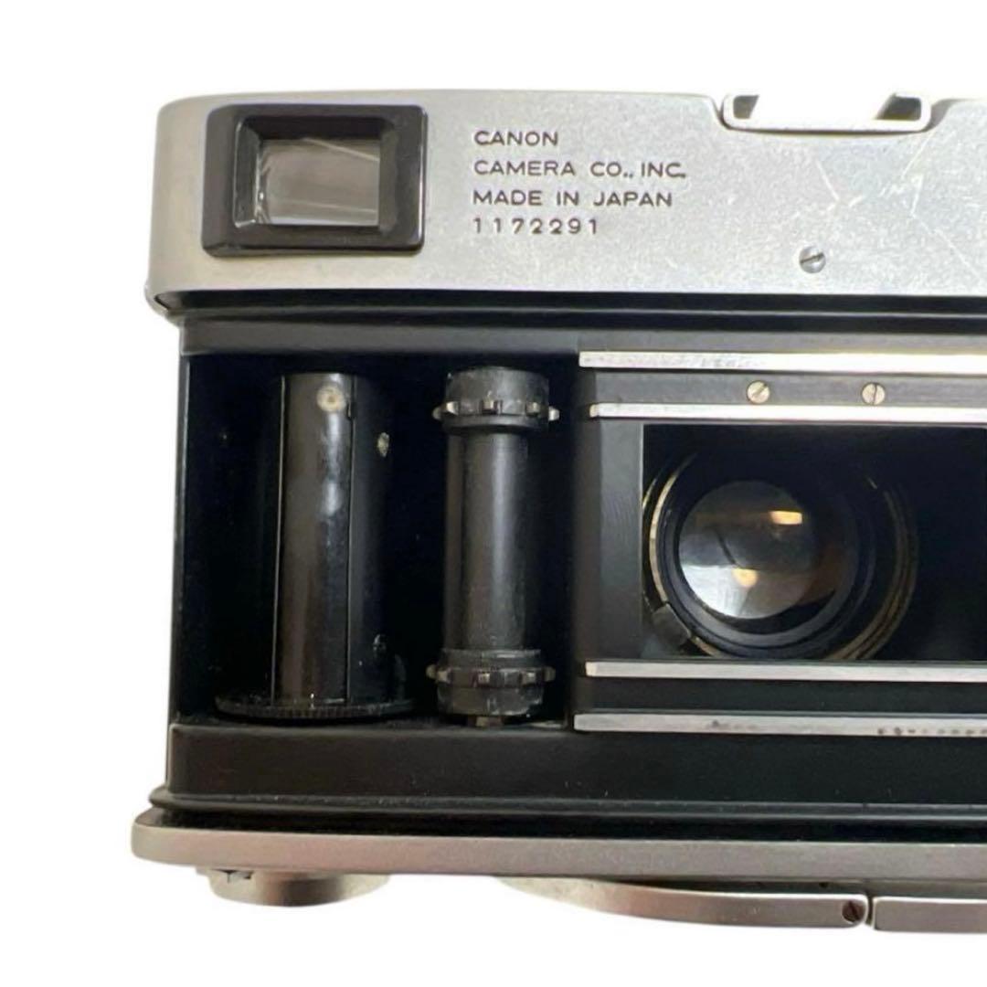 【美品】Canon 初代Canonet 後期型 レンジファインダーカメラ レトロ