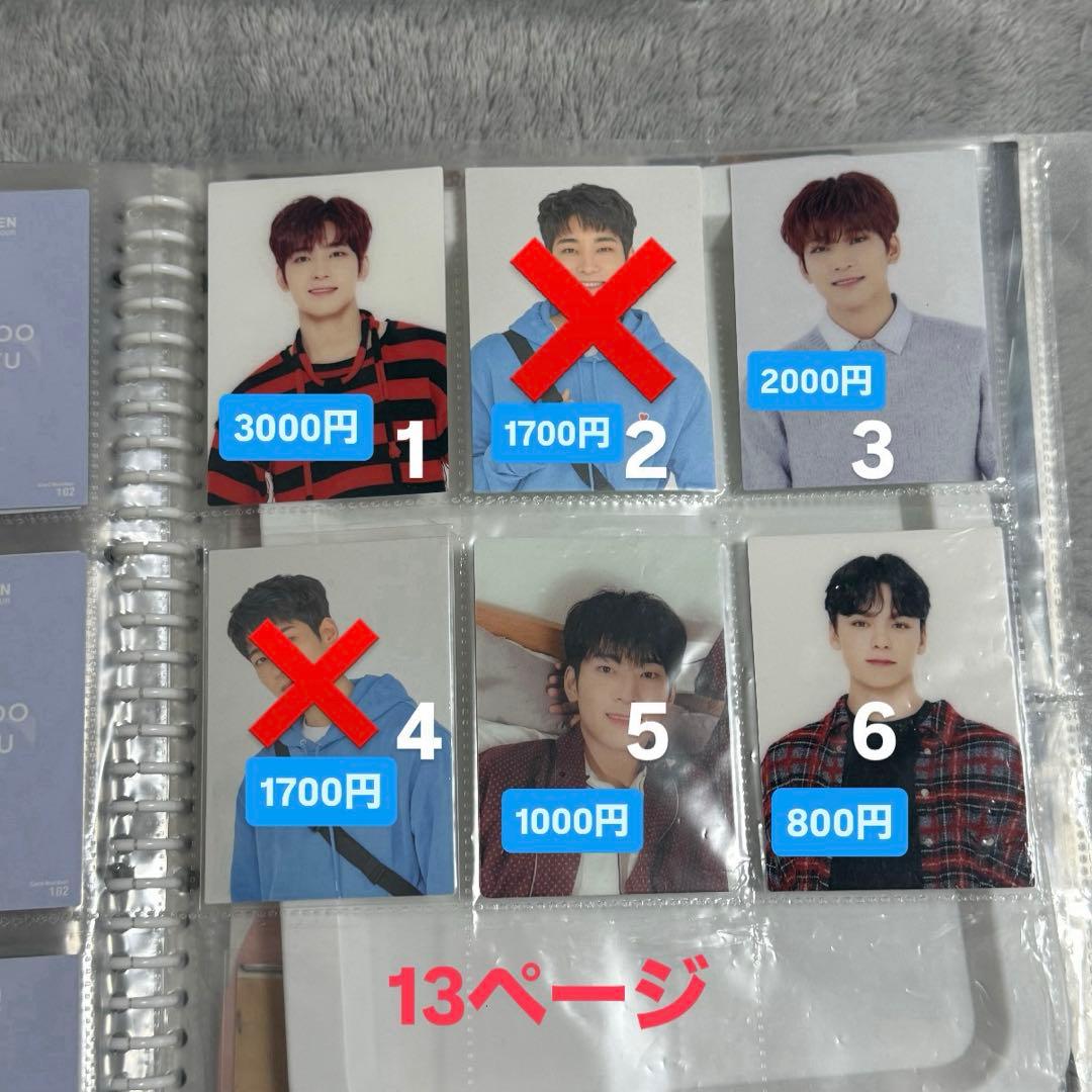 SEVENTEEN ウォヌ　トレカ　まとめ売り