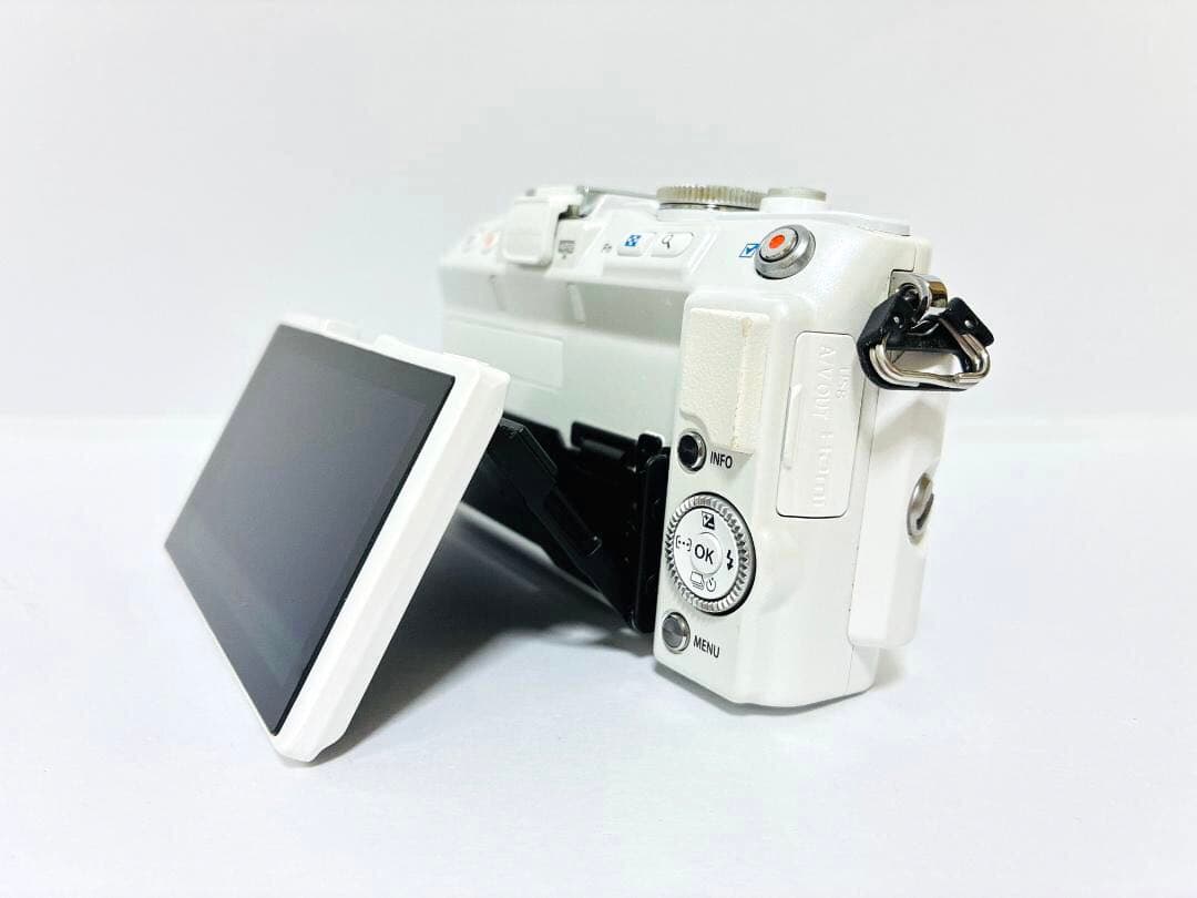 【美品】 OLYMPUS PEN Lite E-PL6 ダブルレンズセット