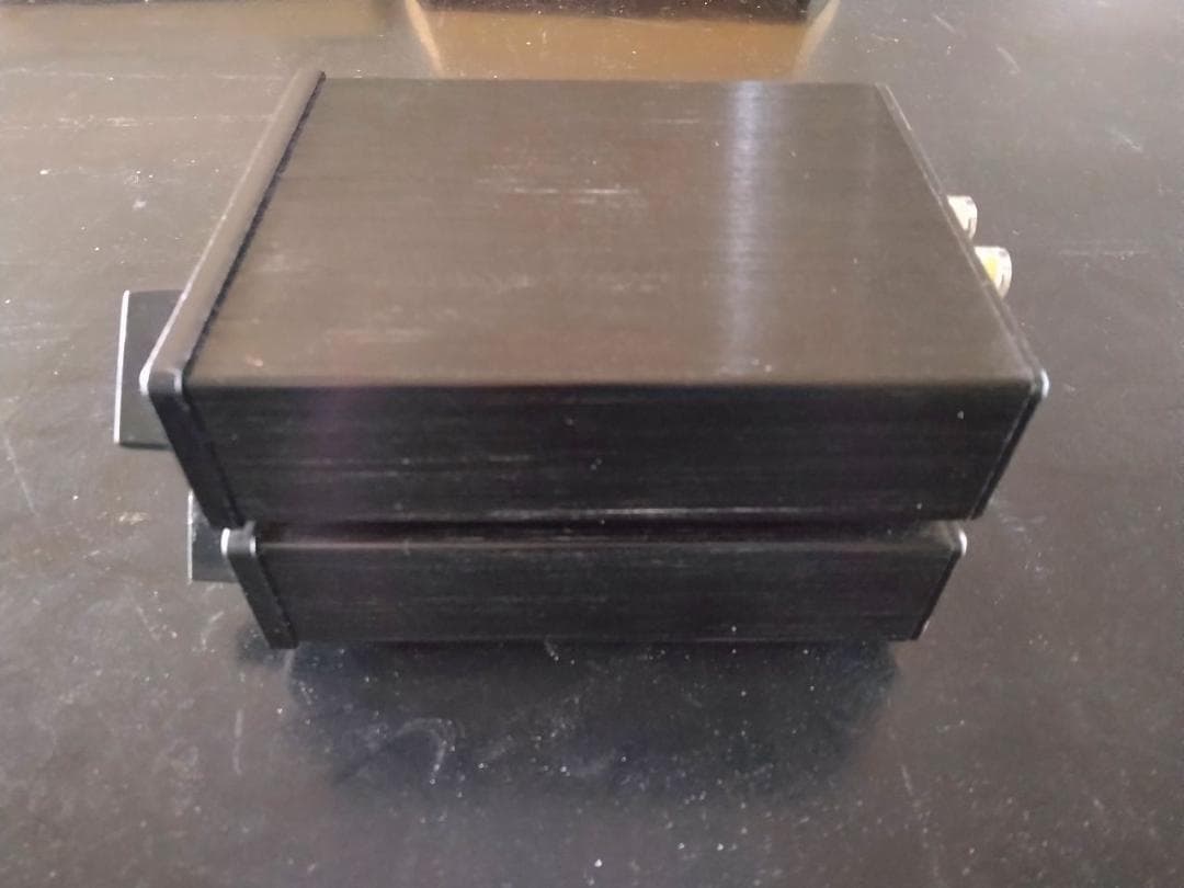 FX-501J　モノラルアンプ オーディオ用コンデンサ仕様　２台セット