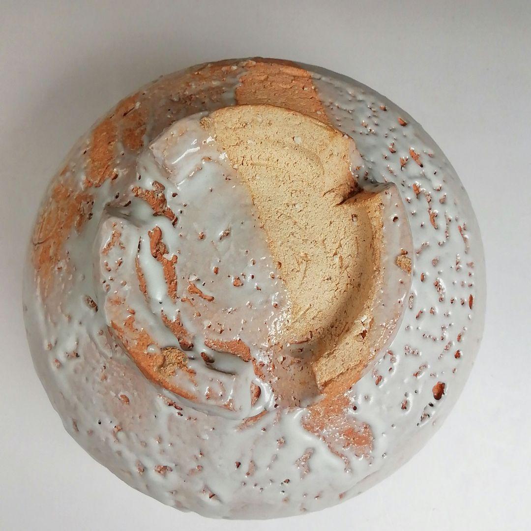 Ｓ８４８　茶碗　『萩茶碗』『納富晋造』　共箱　抹茶碗　茶道具