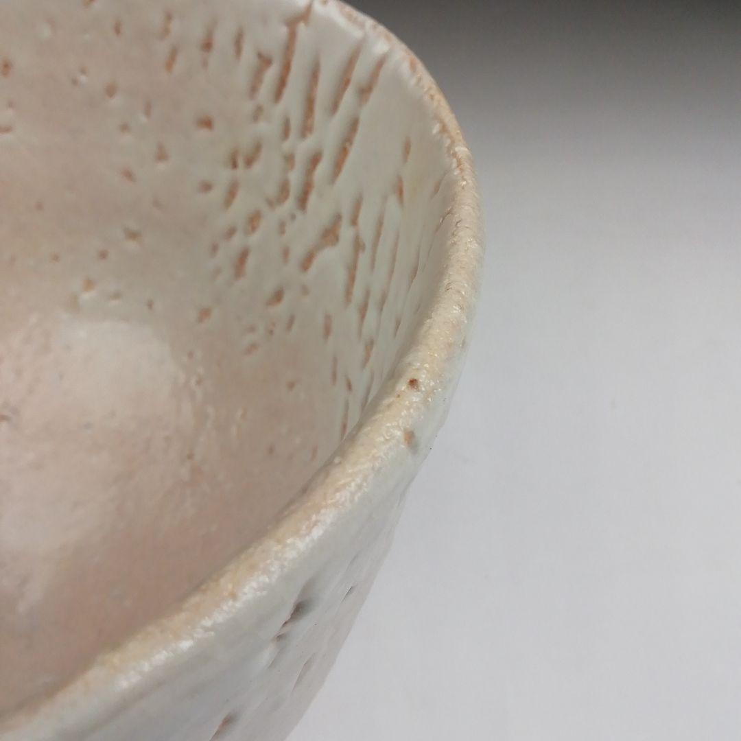 Ｓ８４８　茶碗　『萩茶碗』『納富晋造』　共箱　抹茶碗　茶道具
