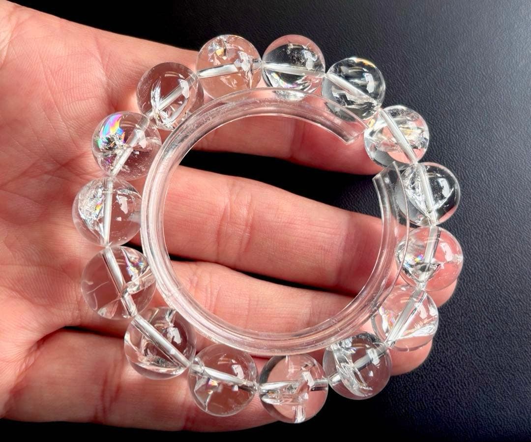 夢幻品質　ブラジル水晶最高峰の輝き　幻のトマスゴンサガ産　レインボークリスタル