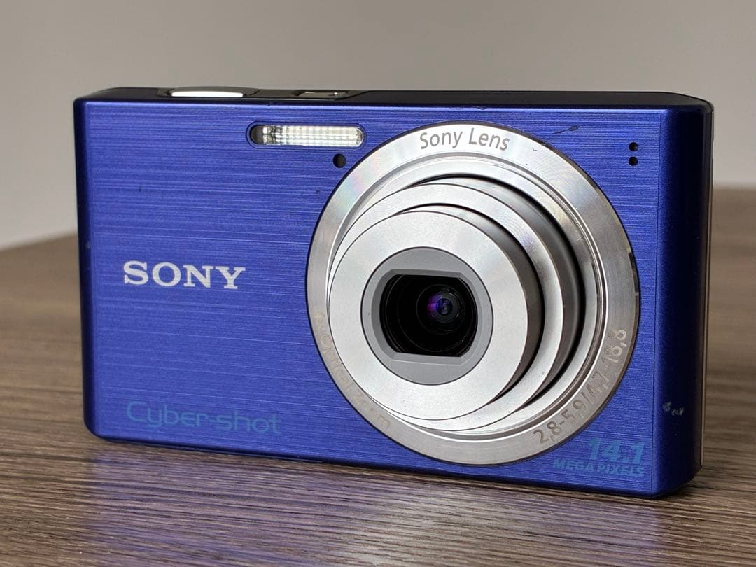 SONY Cyber-shot DSC-W610 14.1MP ブルー