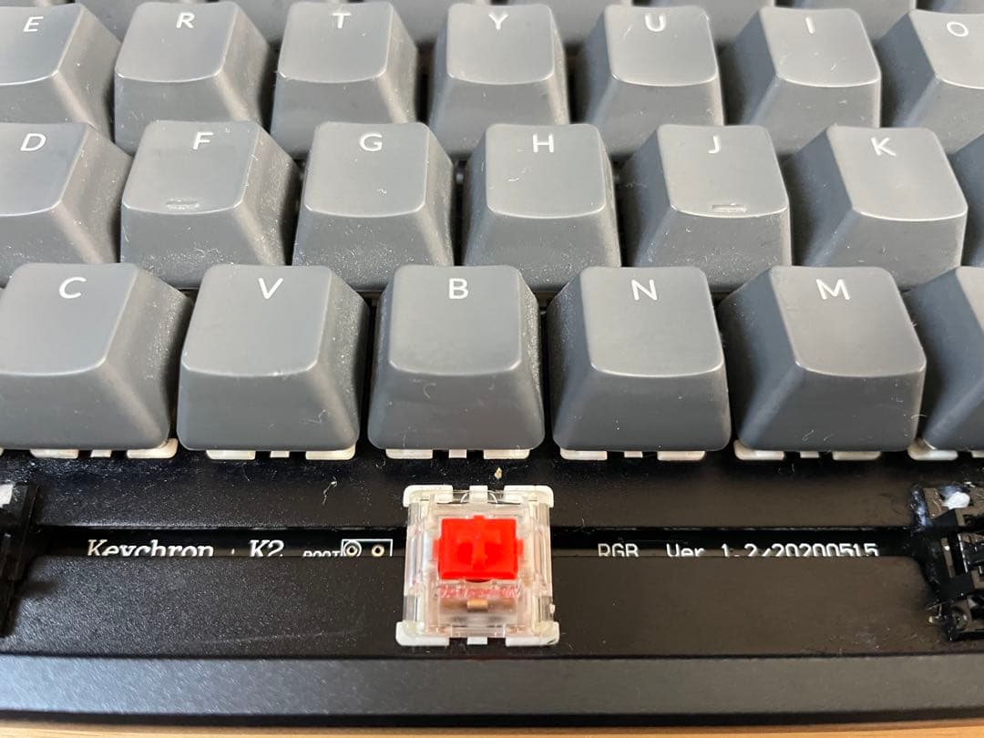 Keychron K2 赤軸 US配列 静音リング付