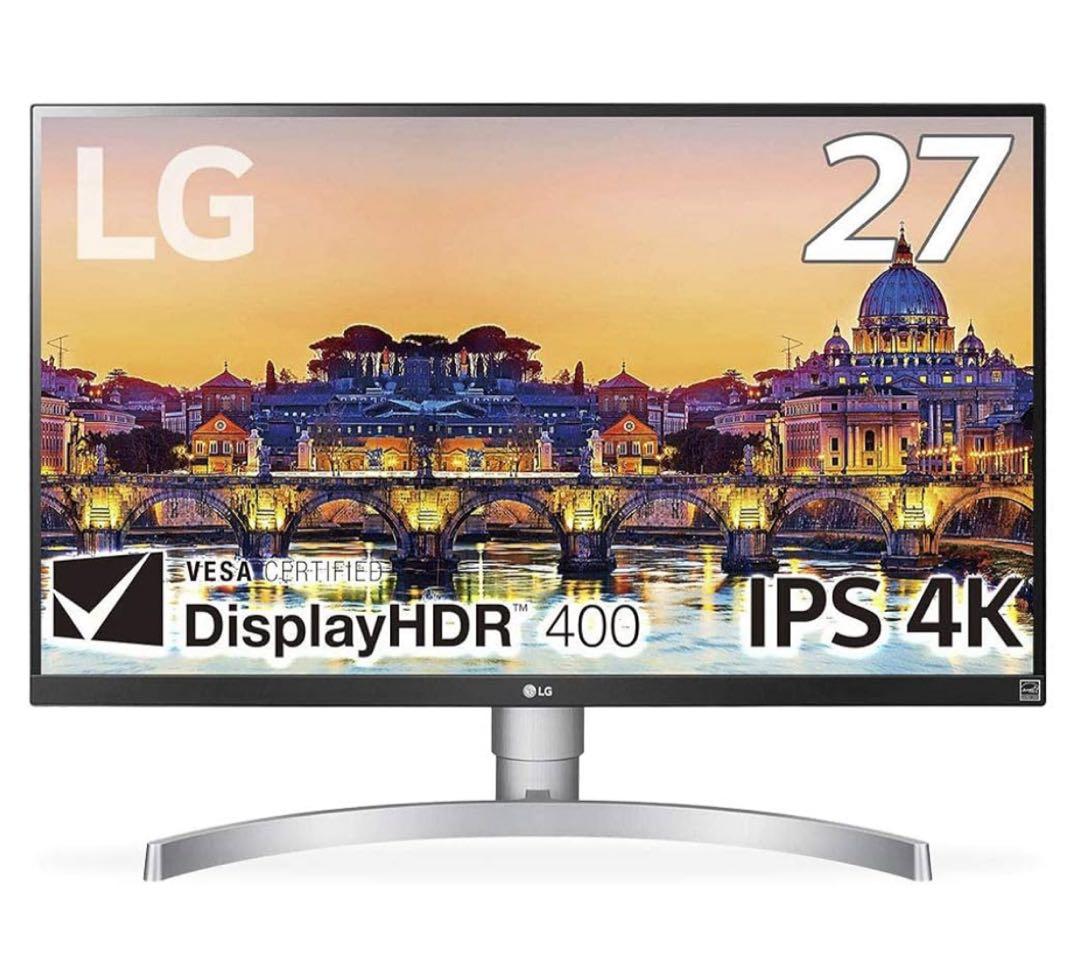 LG 4Kモニター ディスプレイ 27UL650-W 27インチ
